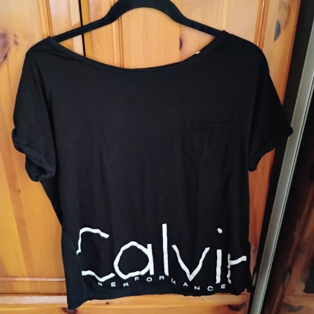 Calvin Klein Black Graphic Tee